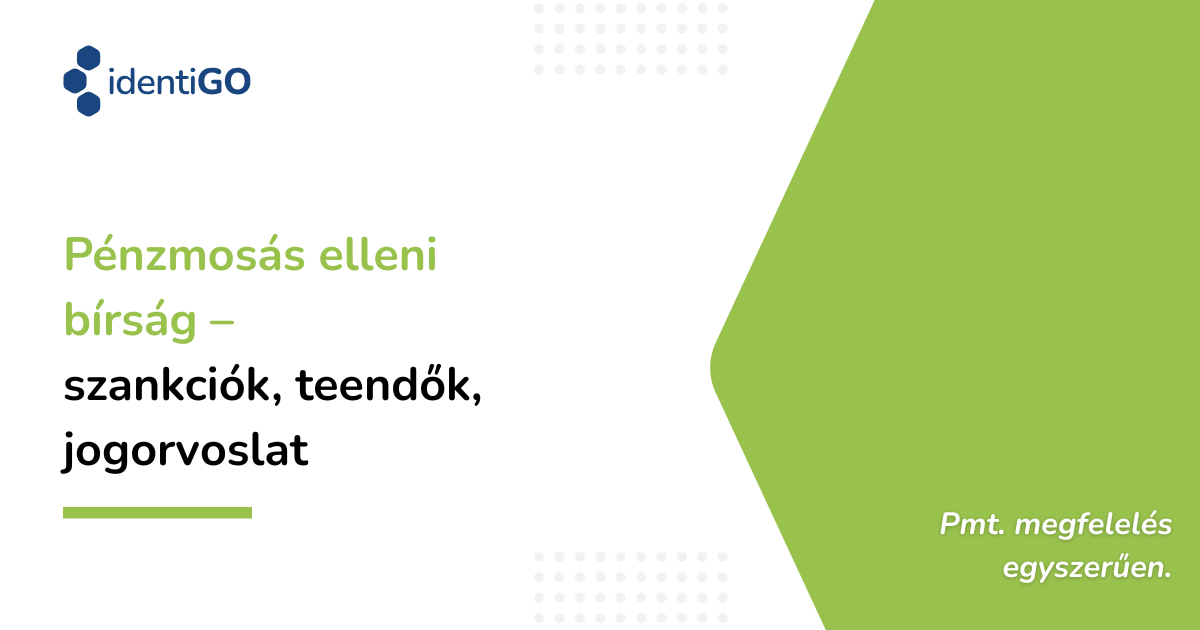 Pénzmosás elleni bírság - szankciók, teendők, jogorvoslat